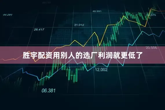 胜宇配资用别人的选厂利润就更低了