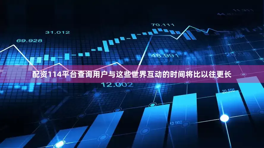 配资114平台查询用户与这些世界互动的时间将比以往更长